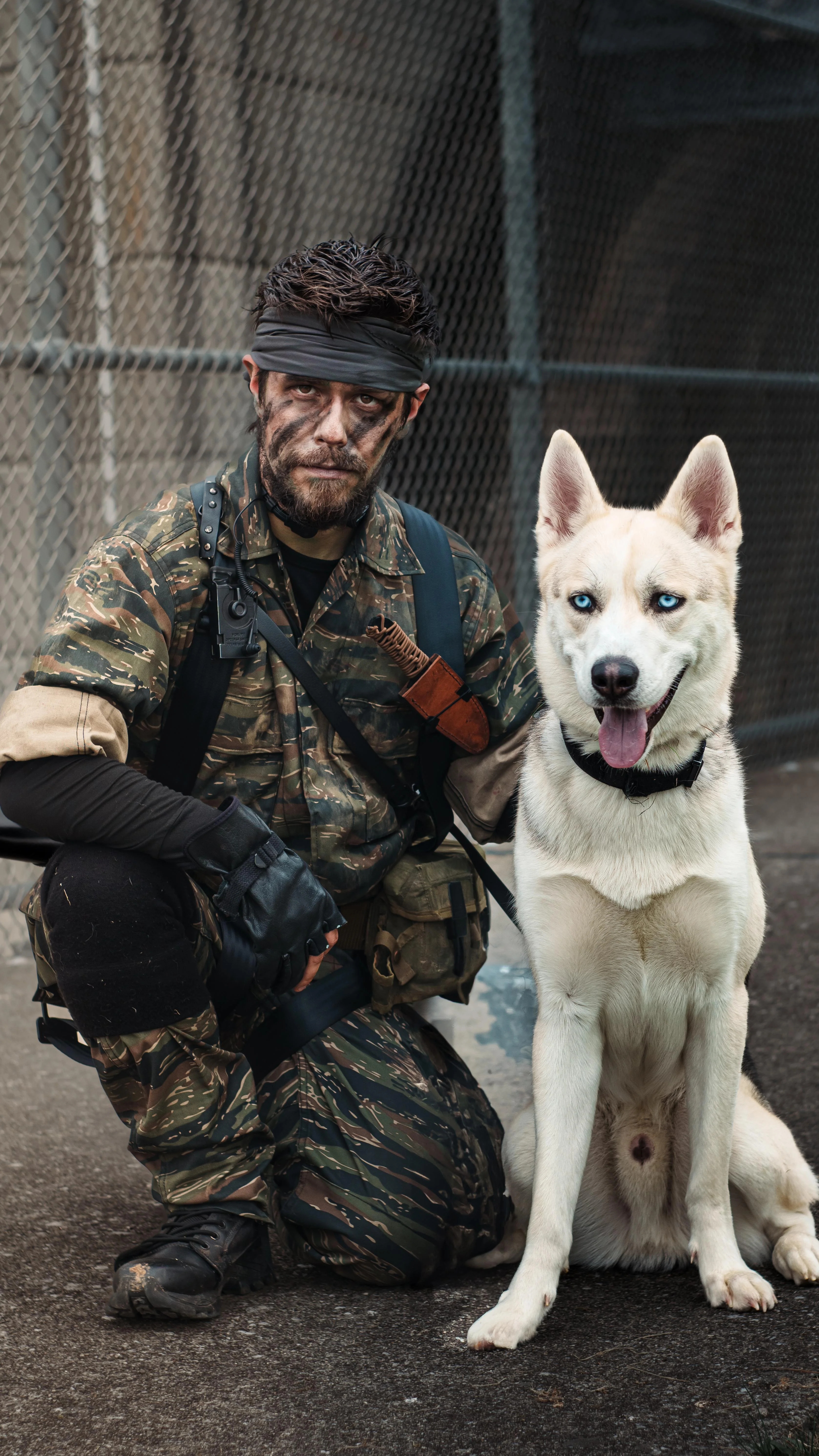 My big boss ( mgs 3 style ) with D.D cosplay picture 5 of 5