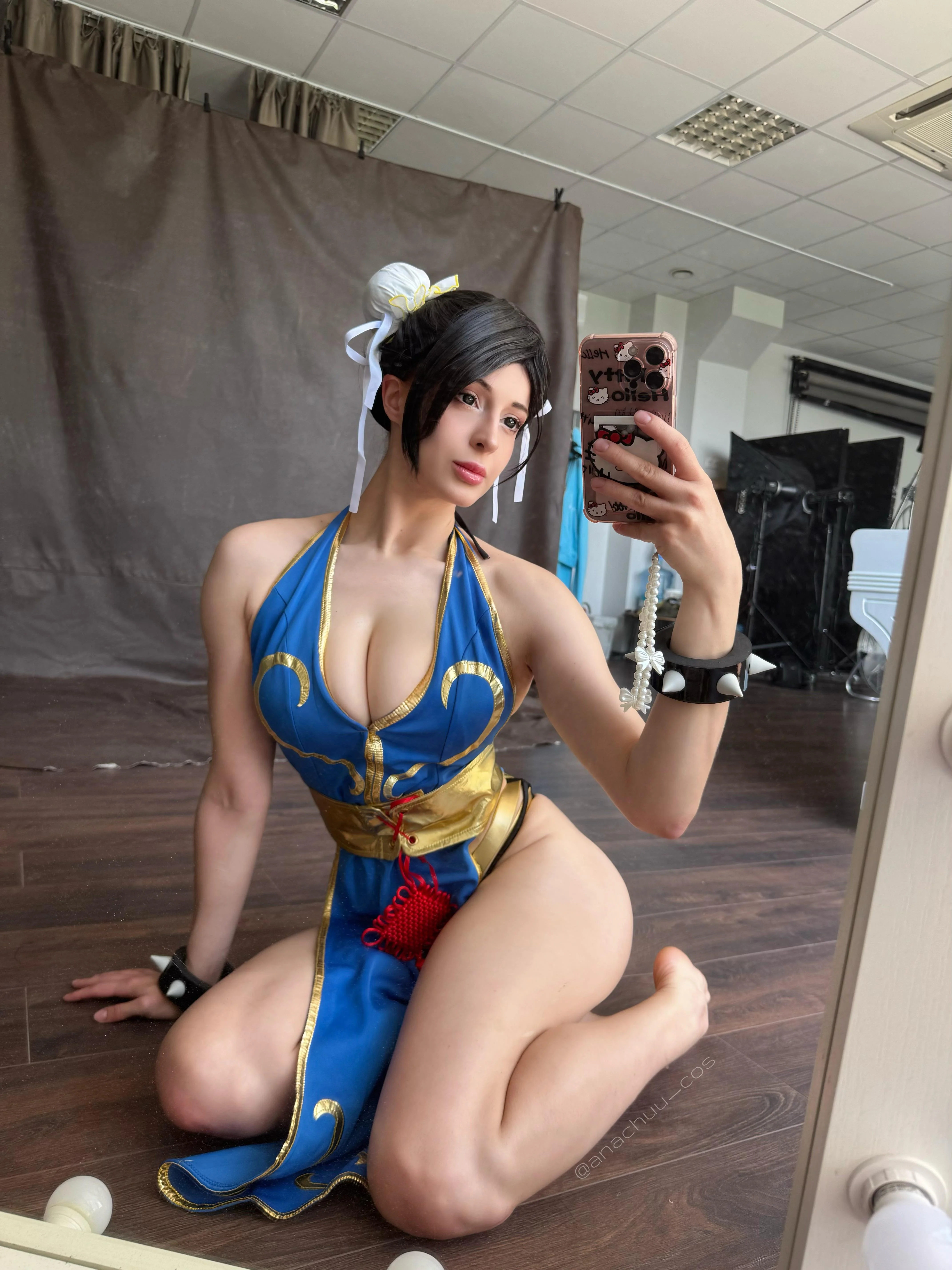 My Chun Li cosplay attempt 💙 (Ana Chuu) picture 1 of 1