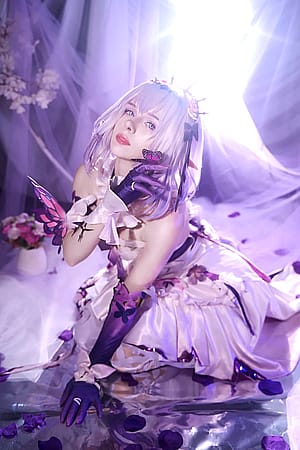 Castorice from HSR cosplay by Lil Bamby'