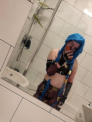 My first cosplay (jinx - Nikki_ts)'