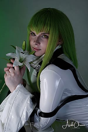 C.C. Cosplay From Code Geass By Azukichwan'