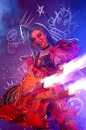 Jinx from Arcane by AGflower'