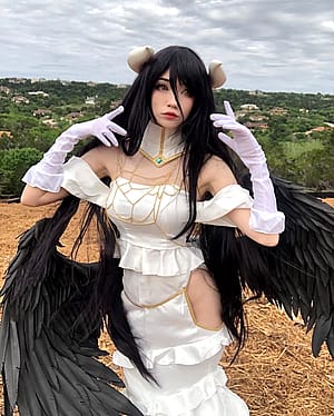 Albedo from overlord by (emiru)'