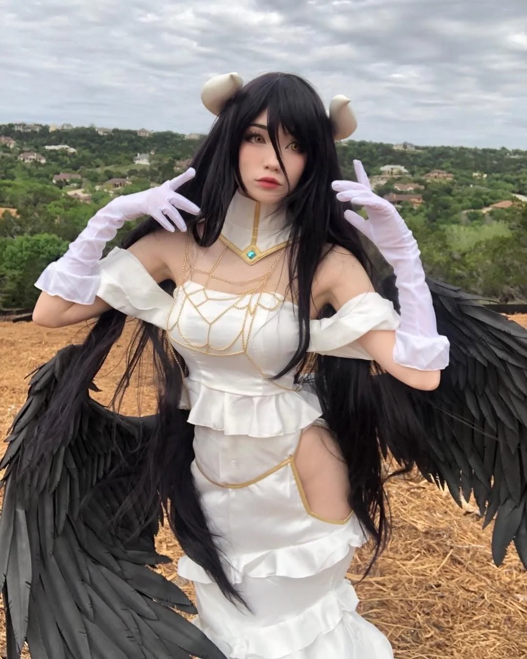 Albedo from overlord by (emiru) picture 1 of 2