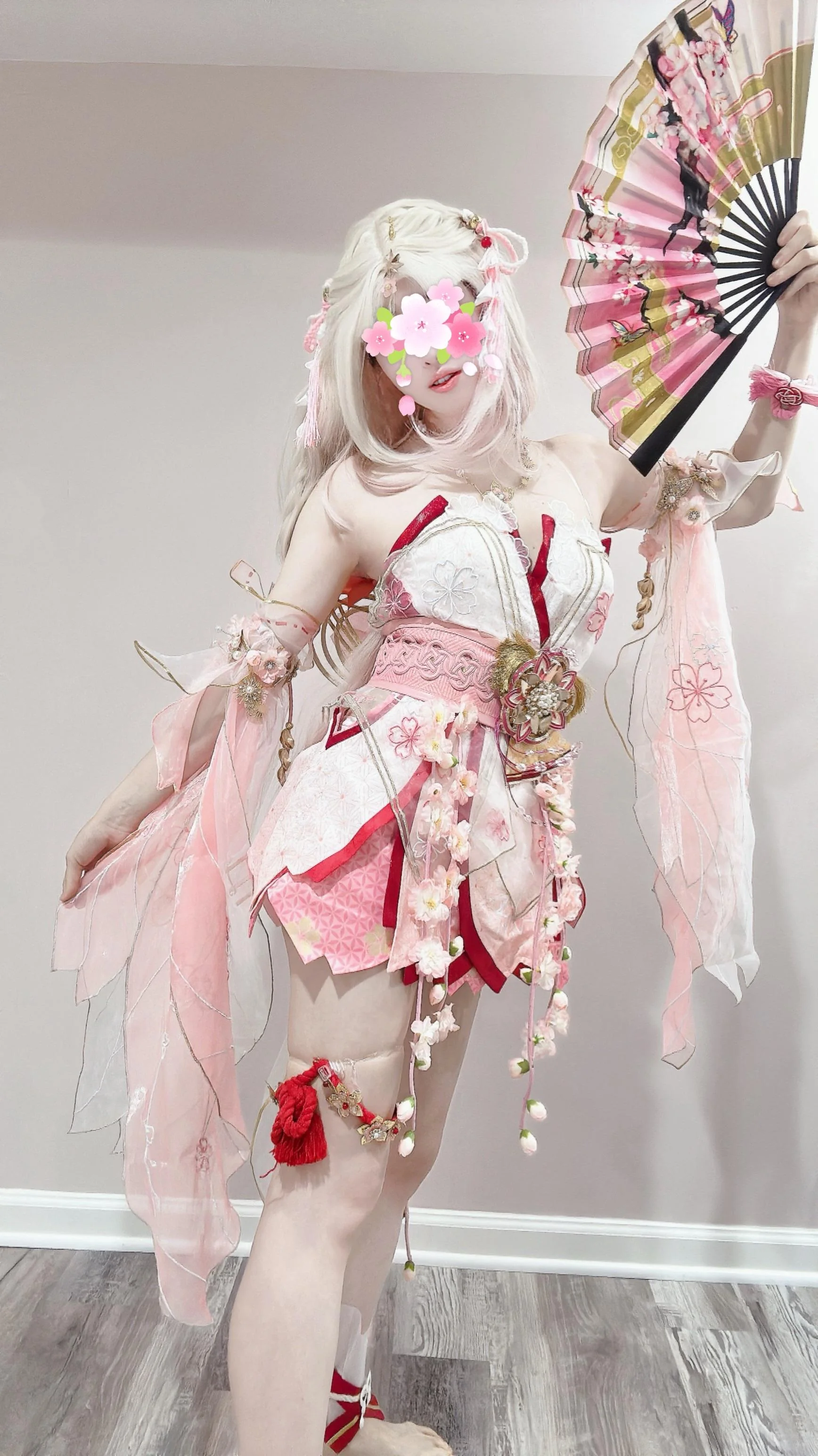 Sakura Angel Kurumi (Naraka Bladepoint) by bunnygirlmina picture 1 of 2