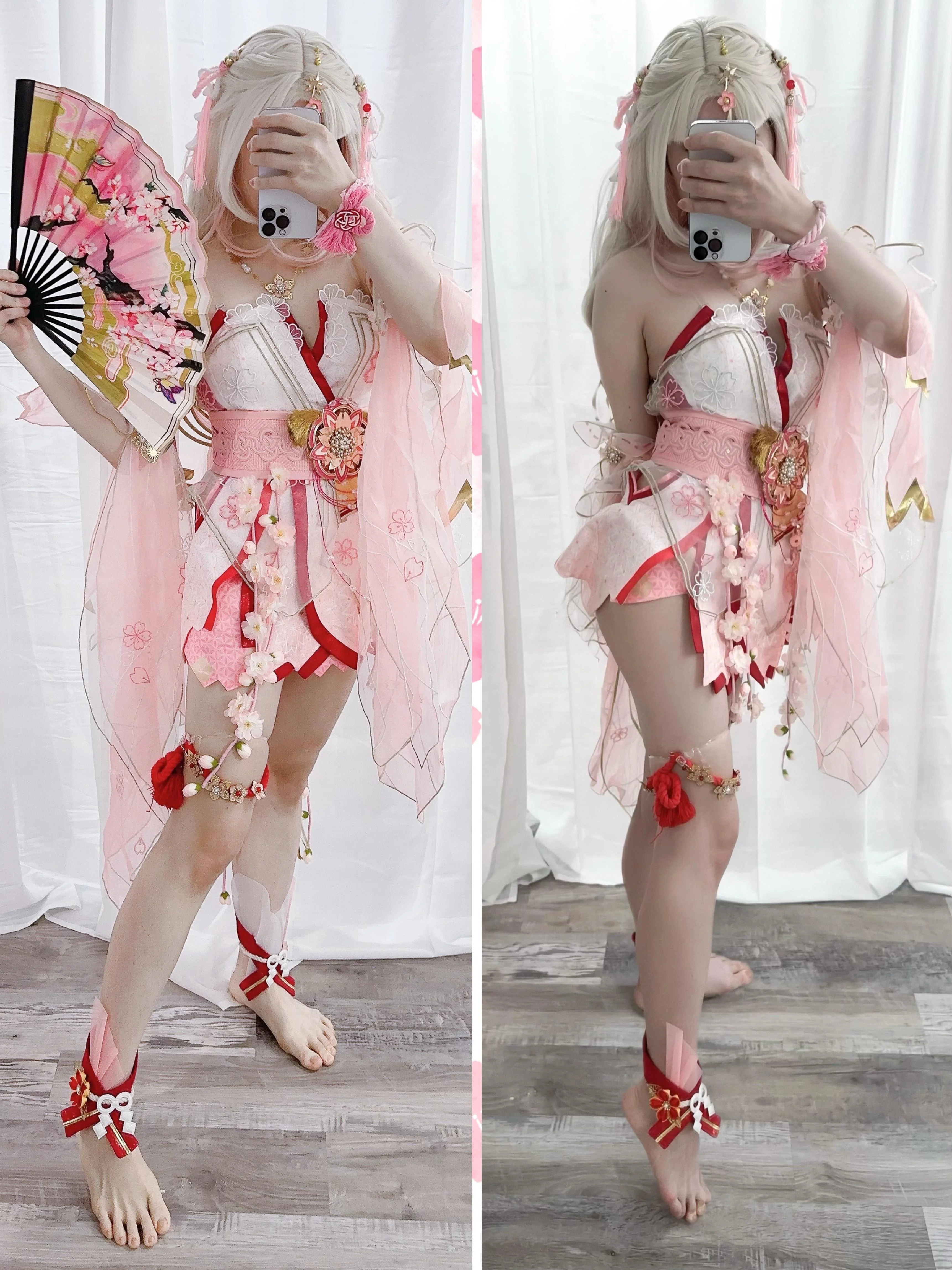 Sakura Angel Kurumi (Naraka Bladepoint) by bunnygirlmina picture 2 of 2