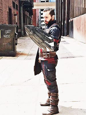 Captain America cosplay by negans2000'