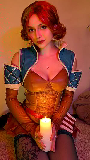 Triss merigold from The witcher 3 by Kerklesssr'