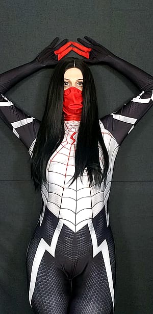 Silk From Spider-Man by WrenNocturna'