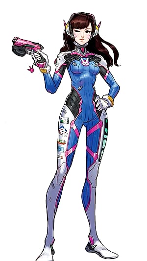 DV.a cosplay from Overwatch 2 (by blankffairy)'