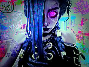 Arcane Jinx by plutoscosplays'