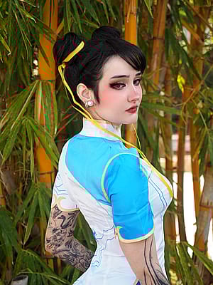 Chun-li cosplay by Nyukix'