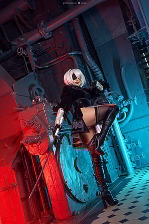 2B - NieR: Automata by Tsuki Iseki'