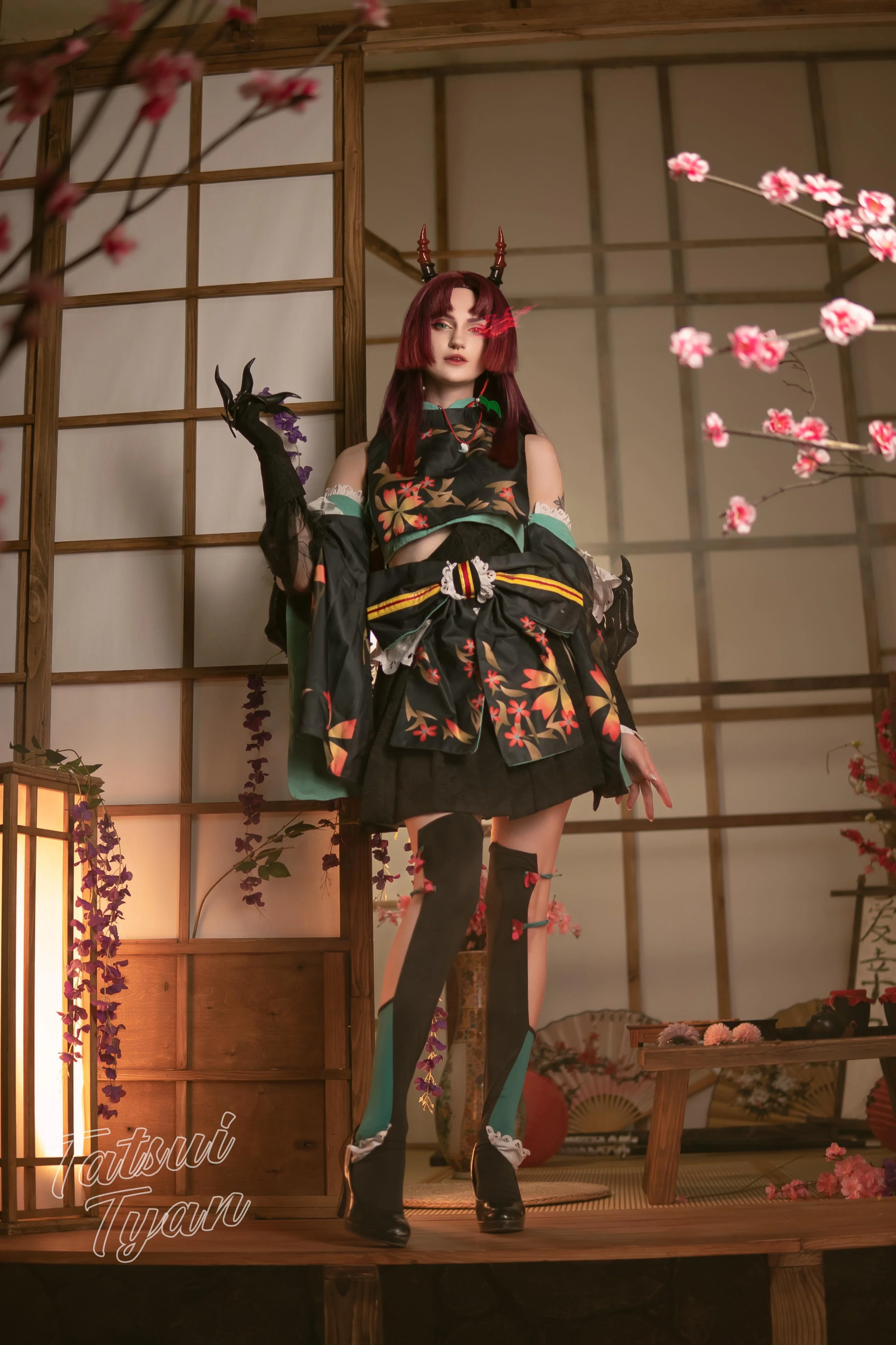 Kyuuketsu Hime (Deadly Cyan Skin) from Onmyoji by TatsuiTyan picture 1 of 1