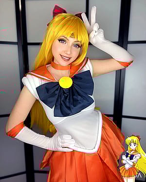 Sailor Venus from Sailor Moon By Elly-Kelly'