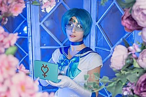 Sailor Mercury from Sailor Moon by Yuna Kairi'