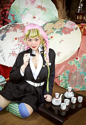 Mitsuri Kanroji from Demon Slayer by Anacosplay'