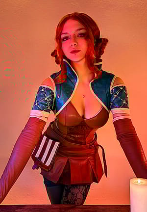 Triss merigold from The witcher 3 by Kerklesssr'