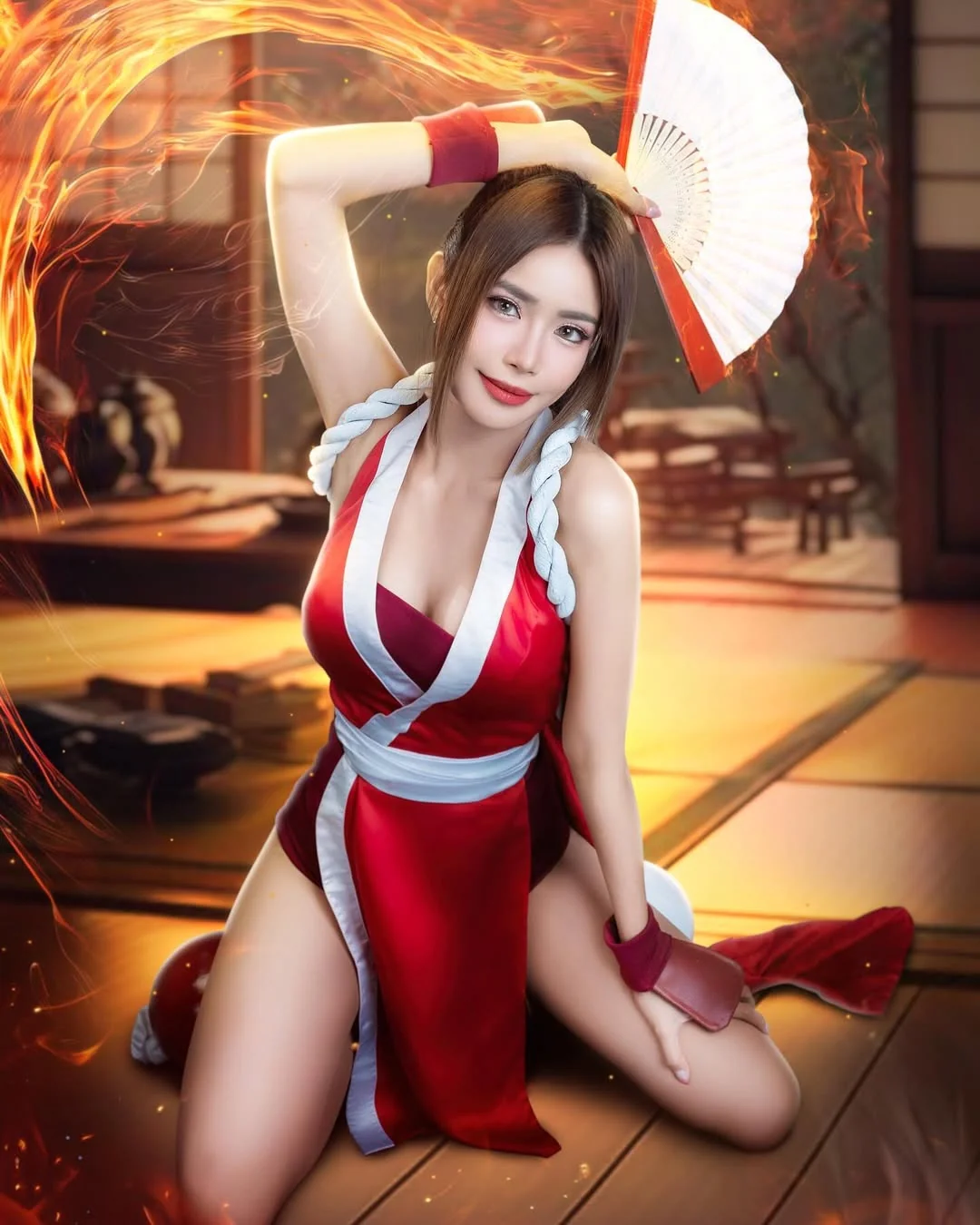 KOF Mai Shiranui cosplay by Myrtle Sarrosa picture 1 of 3