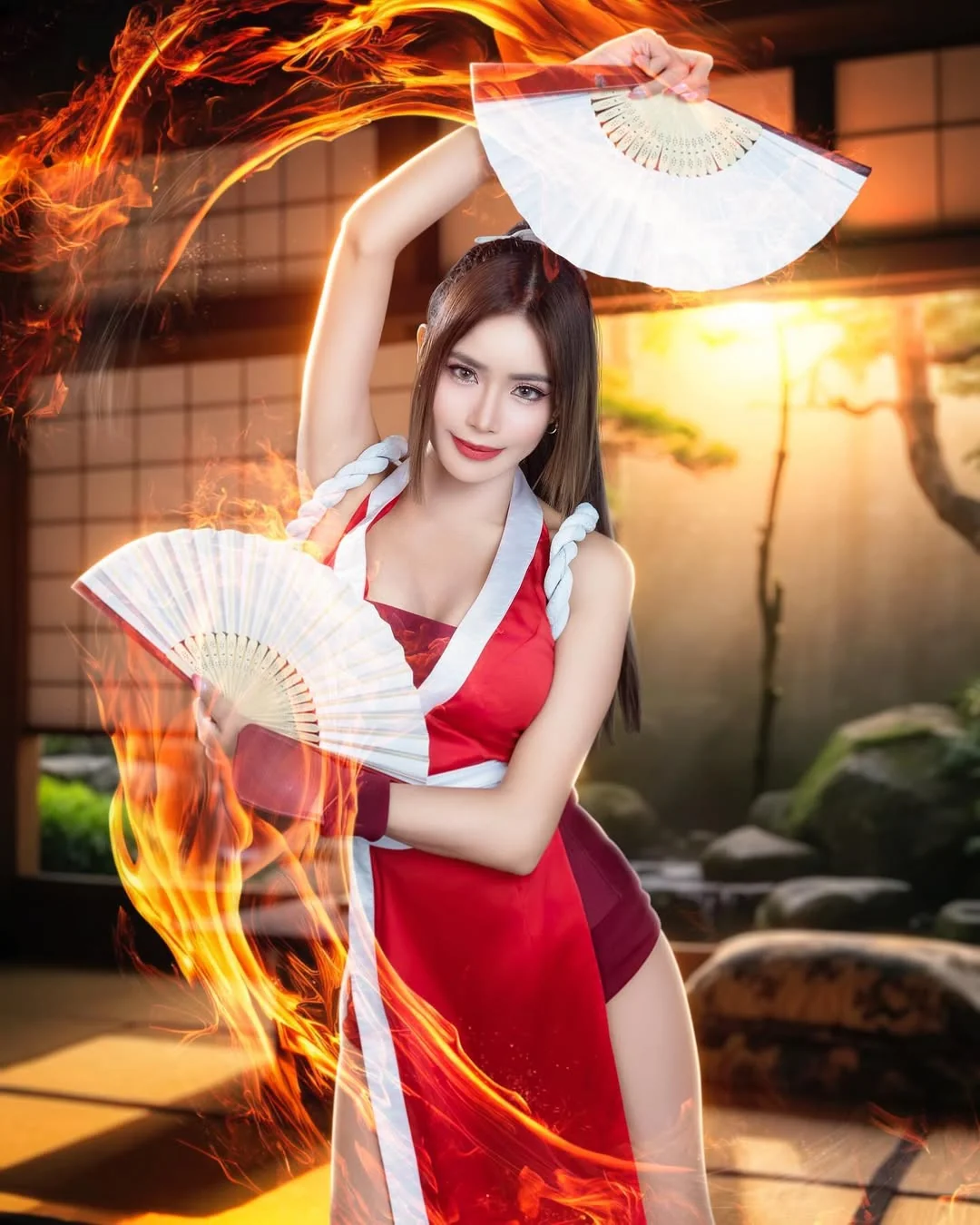 KOF Mai Shiranui cosplay by Myrtle Sarrosa picture 2 of 3
