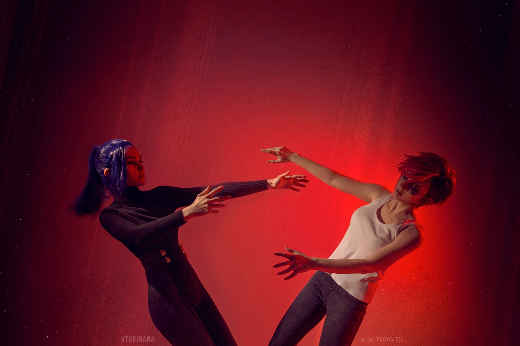 Vi and Caitlyn from Arcane by AGflower and Vturinana picture 1 of 3