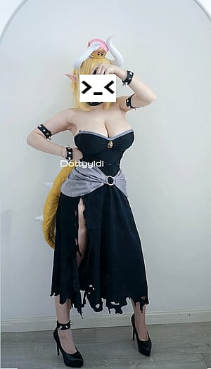 Princess Bowsette by Dottyyidi'