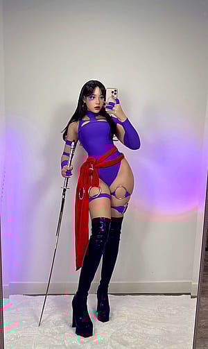 Psylocke by Strawbunnix'