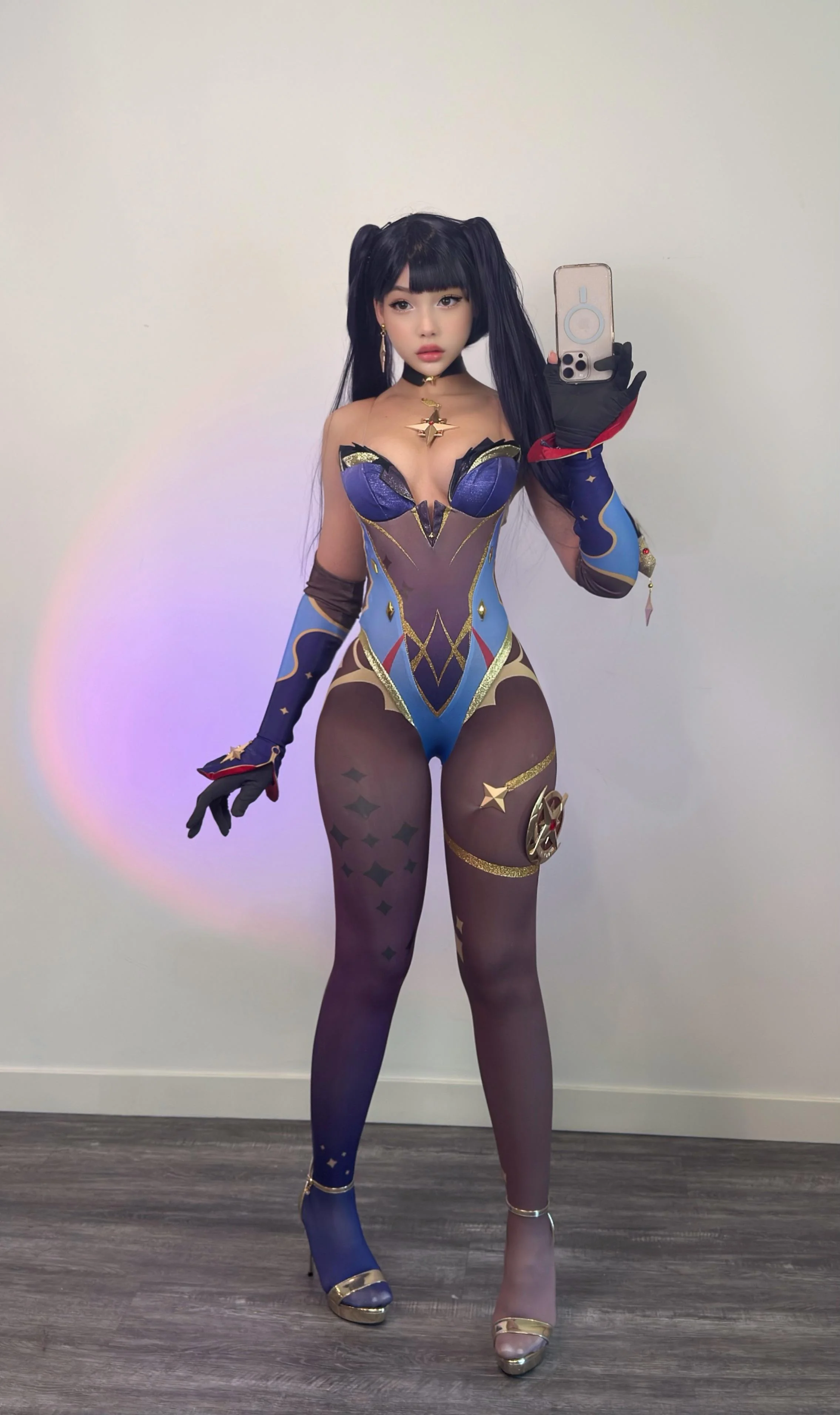 My Mona cosplay 💜 Genshin Impact (strawbunnix) picture 1 of 1
