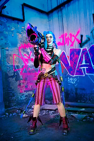 Arcane Jinx by NekosandraCosplay!'