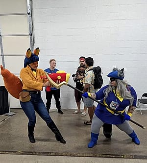 Carmelita Fox / Creations by Luni and Sly Cooper / Arcade Jade'