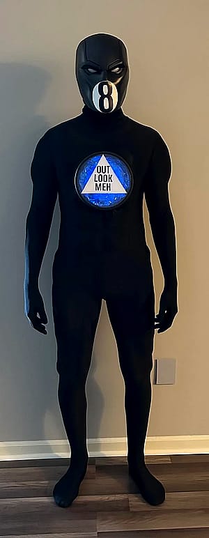 Venture Bros. Manic 8 Ball Cosplay by WillVenture72'