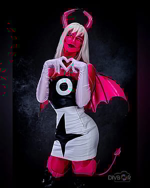 Verosika Mayday from Helluva Boss, made by giovanna_queen'
