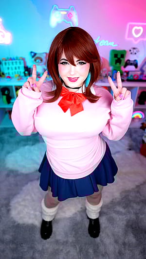 Momo from Dan da dan by Letsplaykitty'