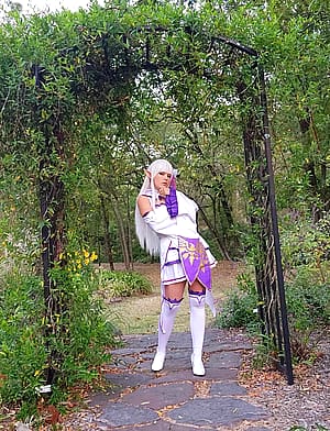 Emilia Re zero (Akeno.cosplay)'