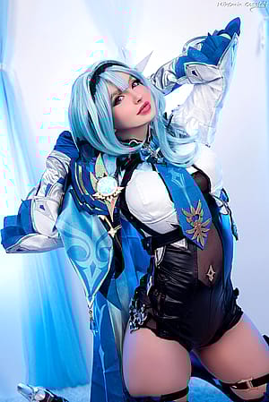 Eula cosplay by me, (Evie Lee Mikomin)'
