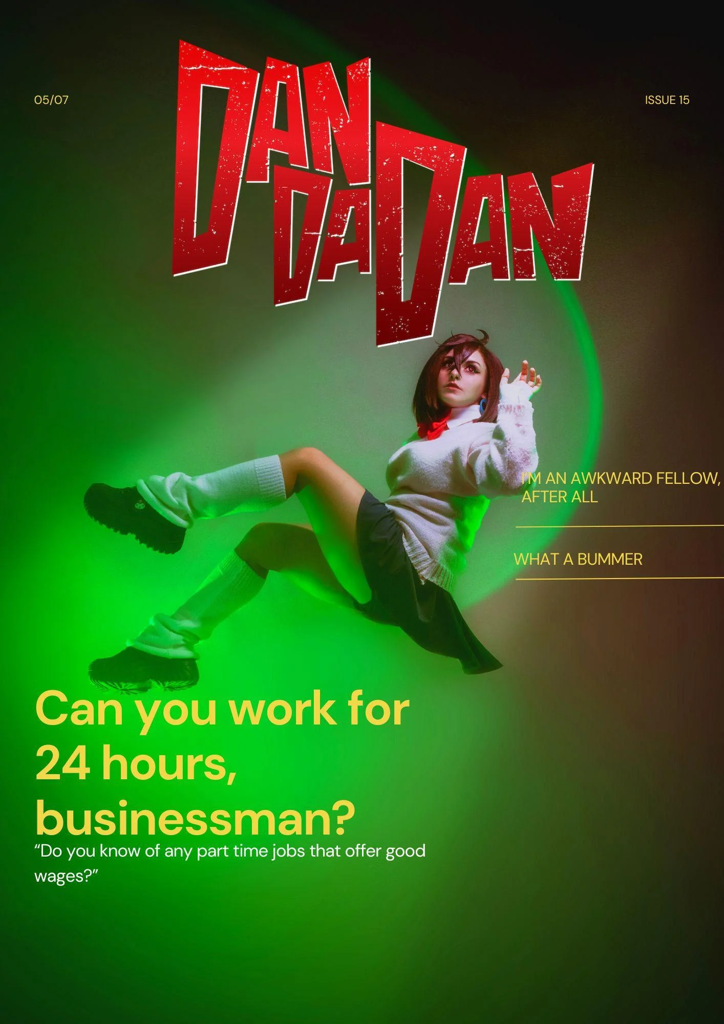 Momo Ayase Cosplay from Dandadan by Marcellinecos edit by Duke.valentino picture 1 of 3