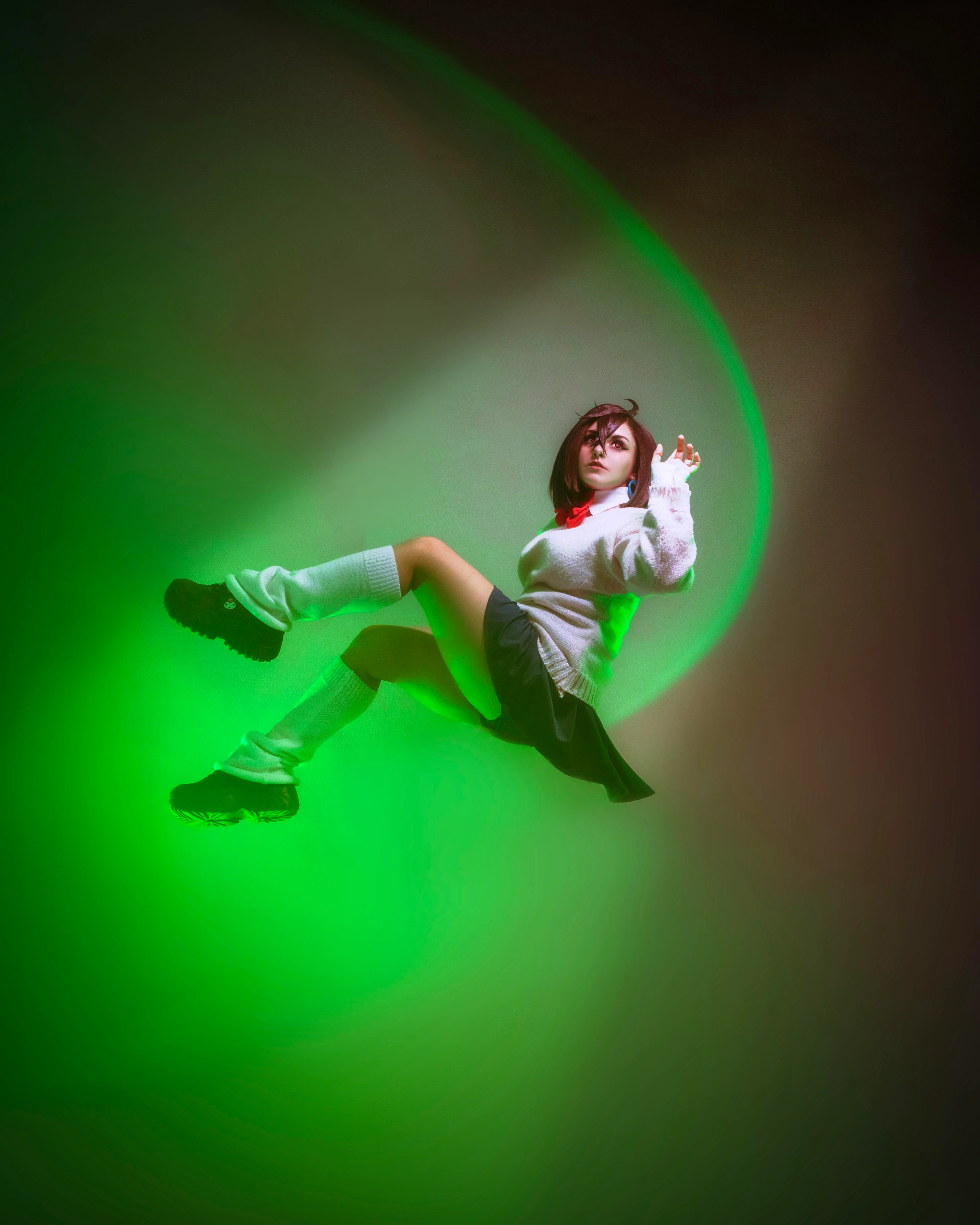 Momo Ayase Cosplay from Dandadan by Marcellinecos edit by Duke.valentino picture 2 of 3