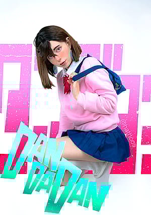 Momo Ayase cosplay (Dandadan) by Hathcos'