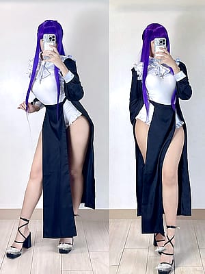 My Fern cosplay attempt 💜'