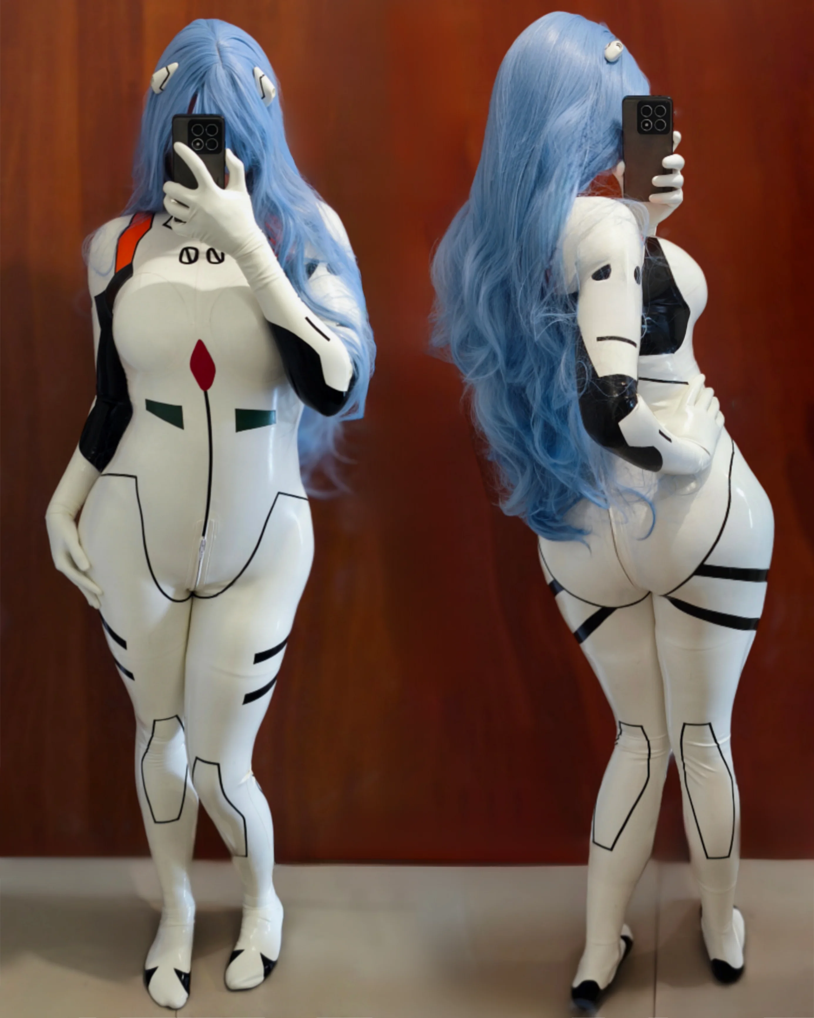 Latex Rei Ayanami Cosplay [ne0nixx] picture 1 of 1