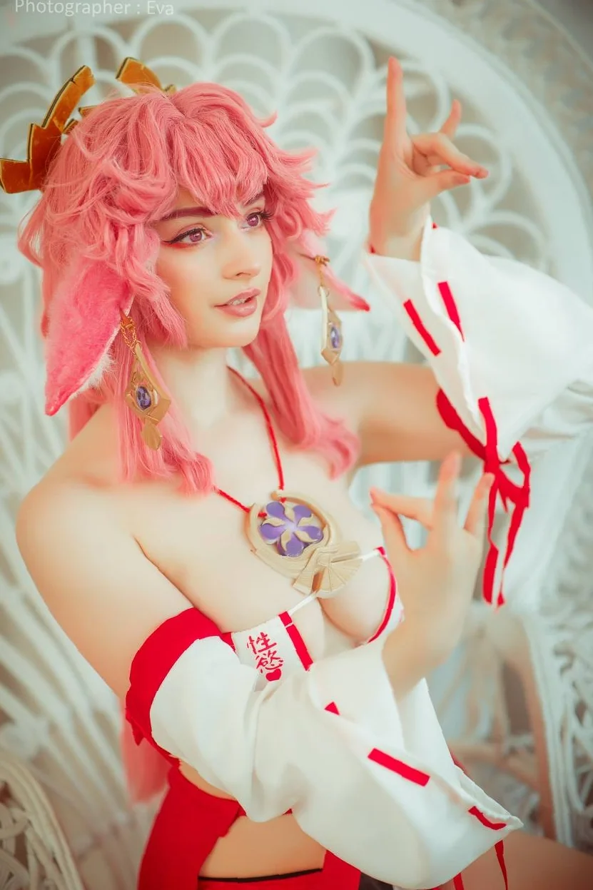 Yae Miko (Genshin Impact) by ThighVooltage picture 1 of 2