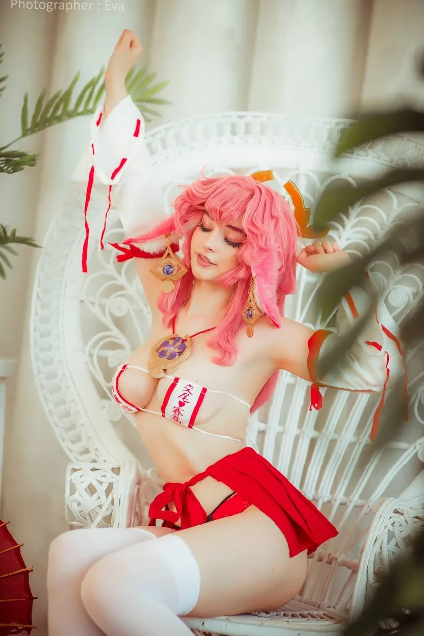 Yae Miko (Genshin Impact) by ThighVooltage picture 2 of 2