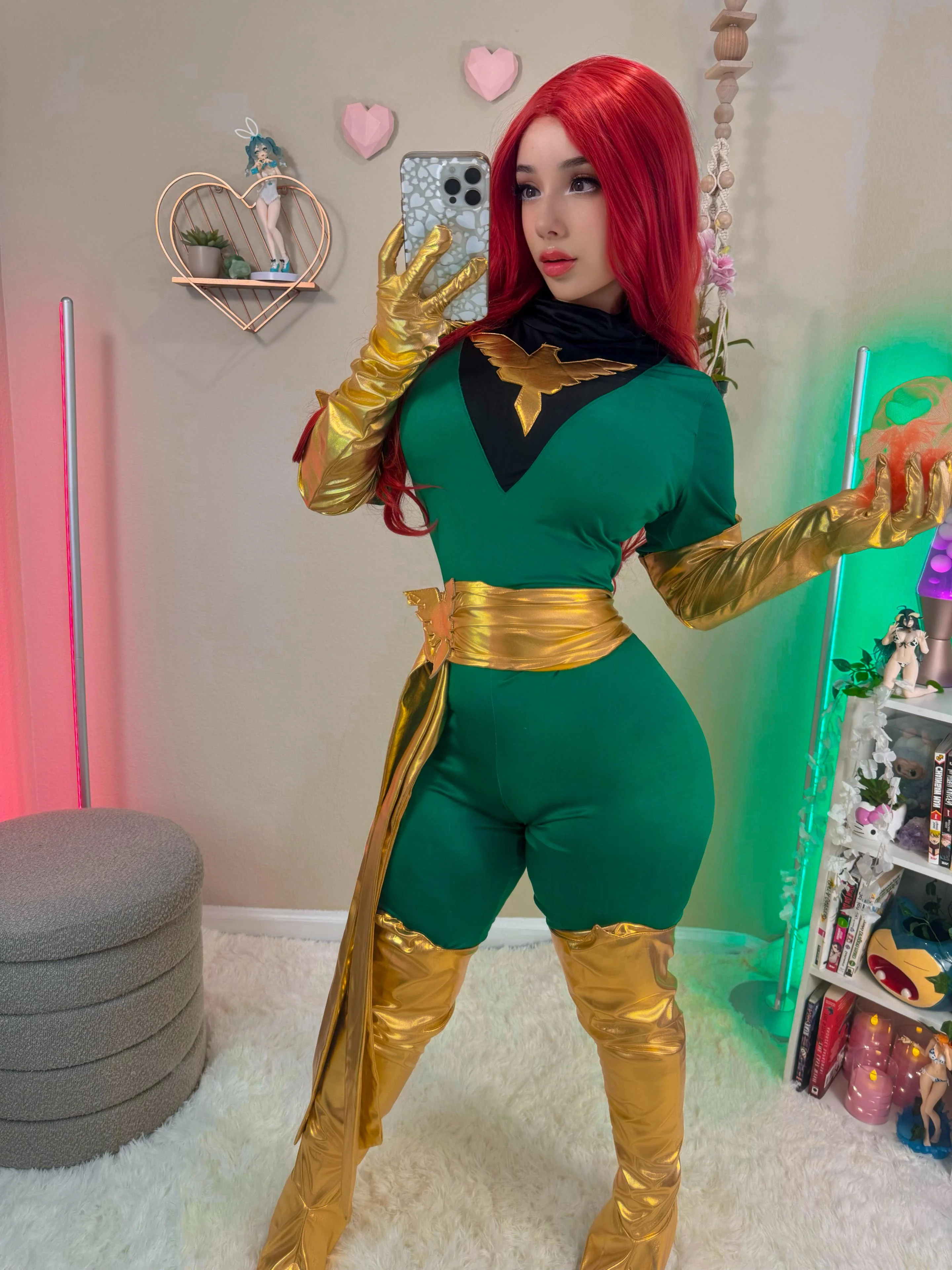 My Jean Grey cosplay attempt :3 (by Chanel) picture 1 of 1