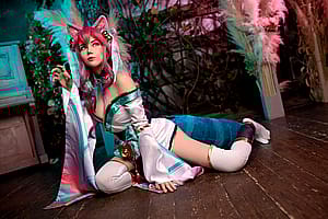 Spirit Blossom Ahri from League of Legends by Anastasia Komori'