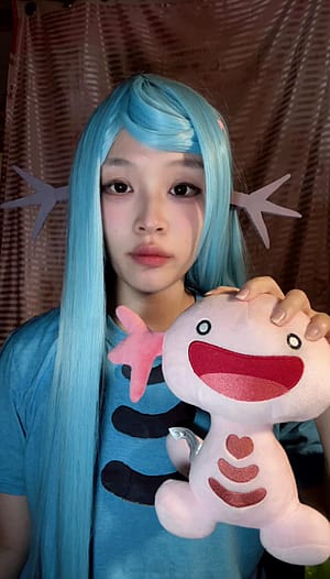 My wooper cosplay'