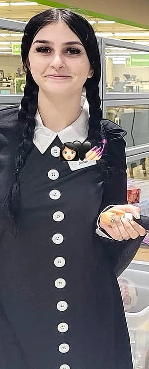 Wednesday Addams Costume [Jordan Mckay]'