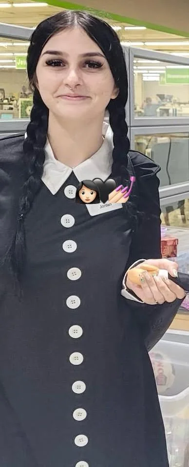 Wednesday Addams Costume [Jordan Mckay] picture 1 of 6