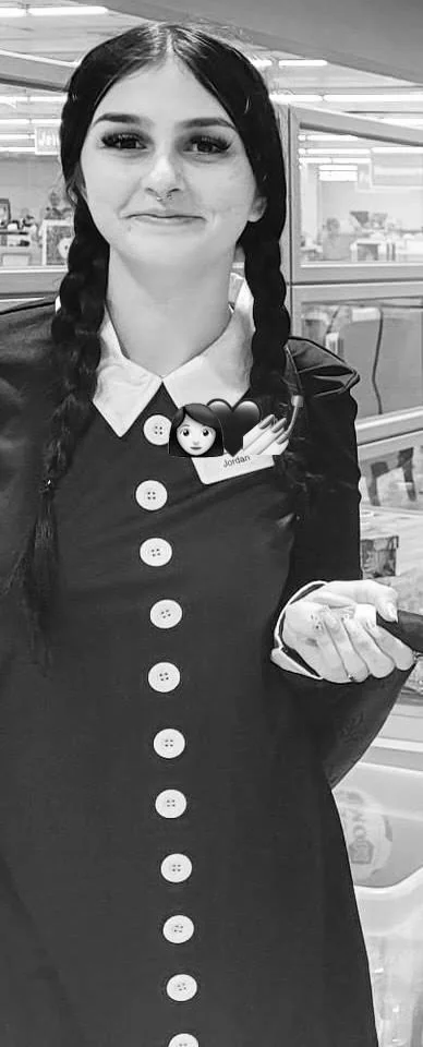 Wednesday Addams Costume [Jordan Mckay] picture 6 of 6