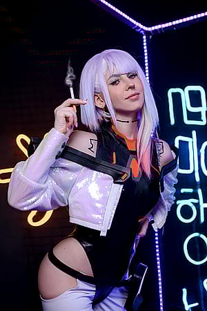 Lucy from Cyberpunk Edgerunners by Julia7Incredible'