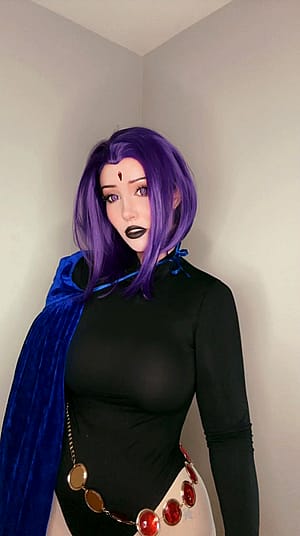 My Raven cosplay from Teen Titans (kattxmi)'